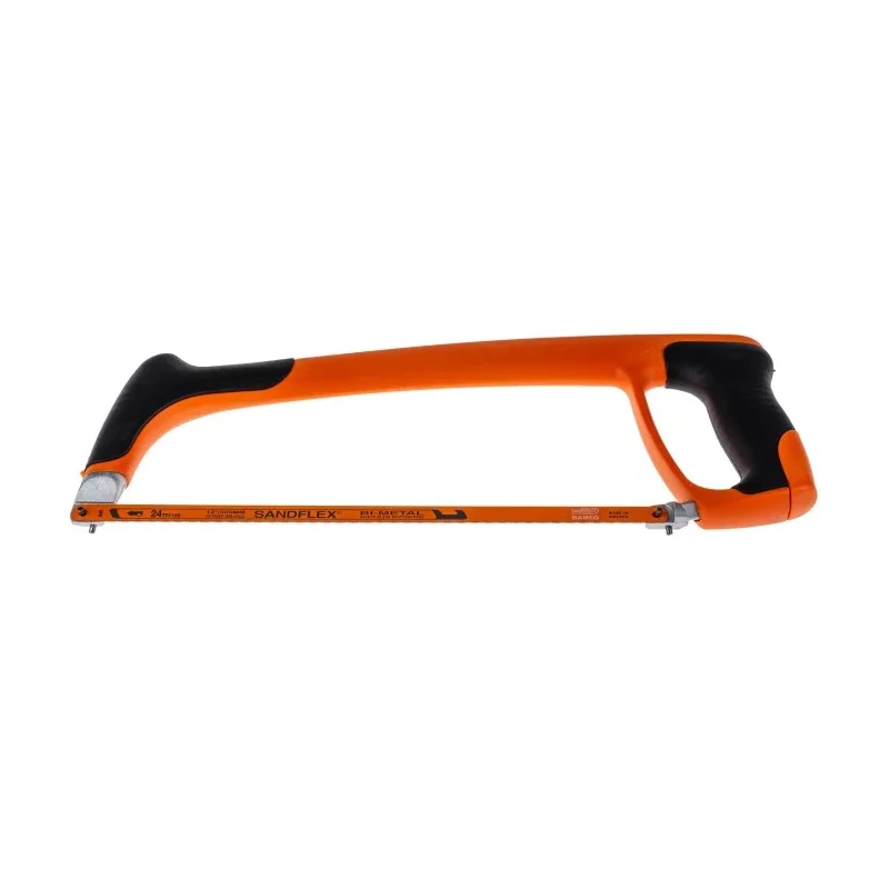 Bahco Hand Saw, Hacksaw, 300 mm Blade Length, 12 mm Blade Width, 24 TPI Bi-Metal Blade 319