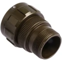 Amphenol Limited MIL Spec Circular Connector Brass Straight 4 Way Cable Connector 500V 46A Shell Size 22 97B-3106A-22-22S-HD
