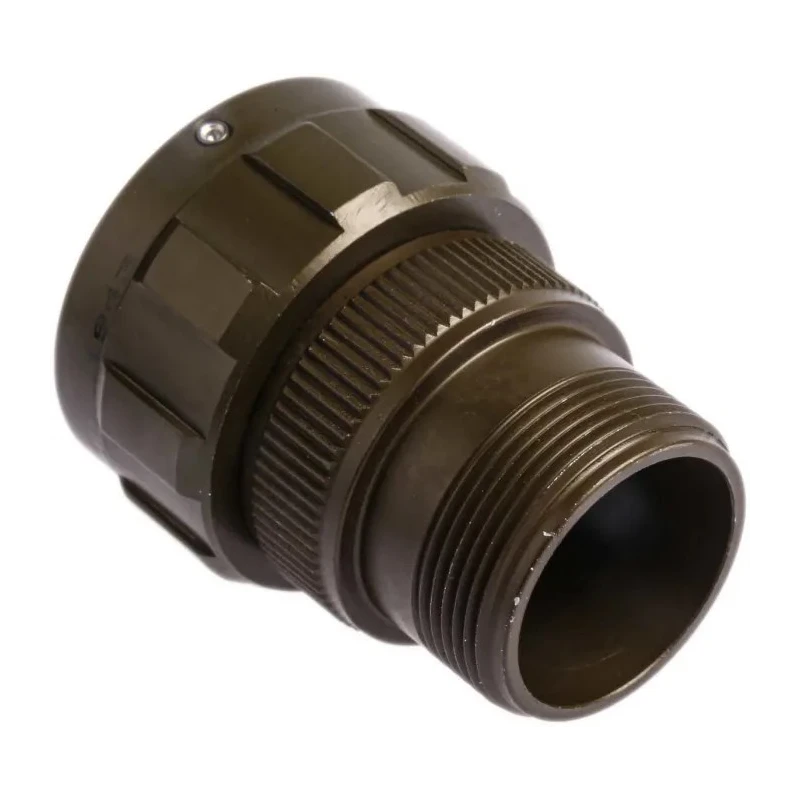 Amphenol Limited MIL Spec Circular Connector Brass Straight 4 Way Cable Connector 500V 46A Shell Size 22 97B-3106A-22-22S-HD