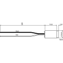 Global Laser Sigma Continuous Wave Red Laser Module 3 mW Ellipse Emission Pattern 3.5-5 V 5001-20-000