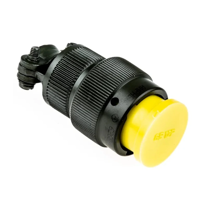 Amphenol Limited Brass Straight 10 Way Cable MIL Spec Circular Connector Male Olive Female Contacts Shell 62GB-16F12-10SN