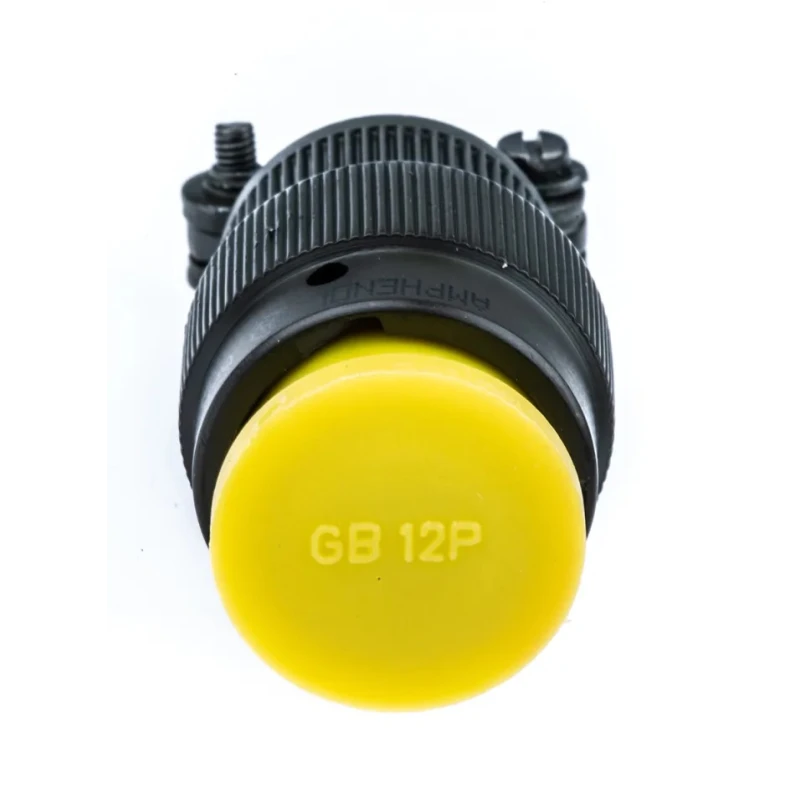 Amphenol Limited Brass Straight 10 Way Cable MIL Spec Circular Connector Male Olive Female Contacts Shell 62GB-16F12-10SN