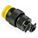 Amphenol Limited Brass Straight 10 Way Cable MIL Spec Circular Connector Male Olive Female Contacts Shell 62GB-16F12-10SN