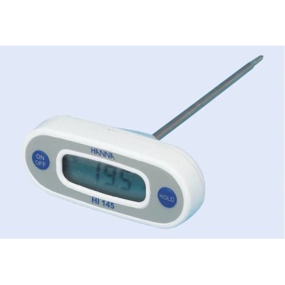 Hanna Instruments Stainless Steel Probe Handheld Digital Thermometer HI-145-00 220°C Max ±0.3°C Accuracy
