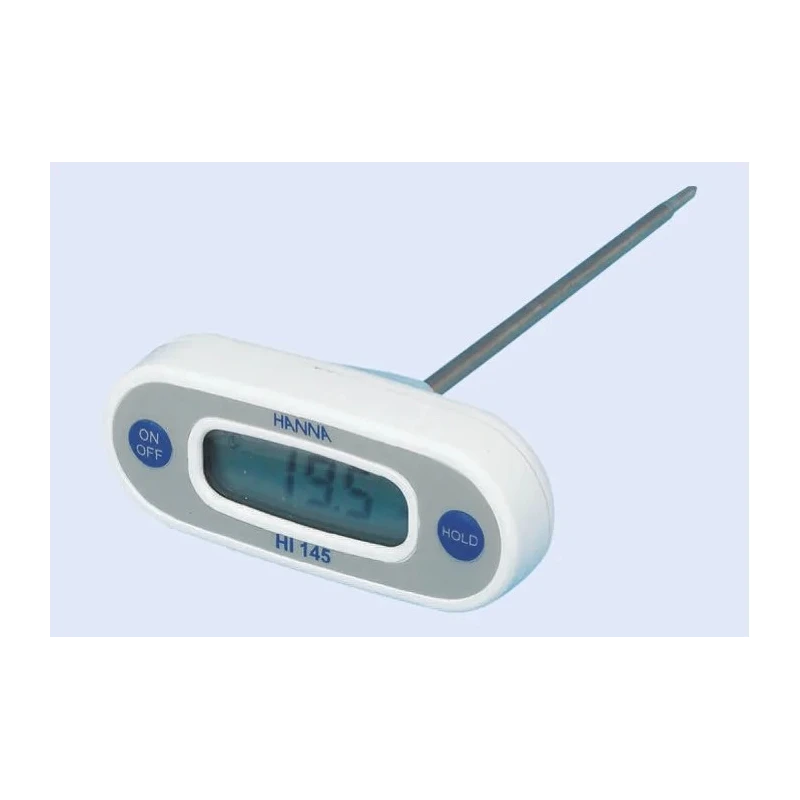 Hanna Instruments Stainless Steel Probe Handheld Digital Thermometer HI-145-00 220°C Max ±0.3°C Accuracy