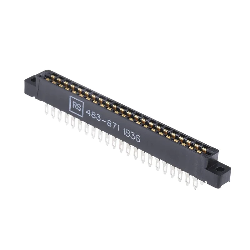 Cinch CARDCON Series Straight Edge Connector, 44-Contacts, 3.96 mm Pitch, 2 Row, Solder Termination BA000060000E000