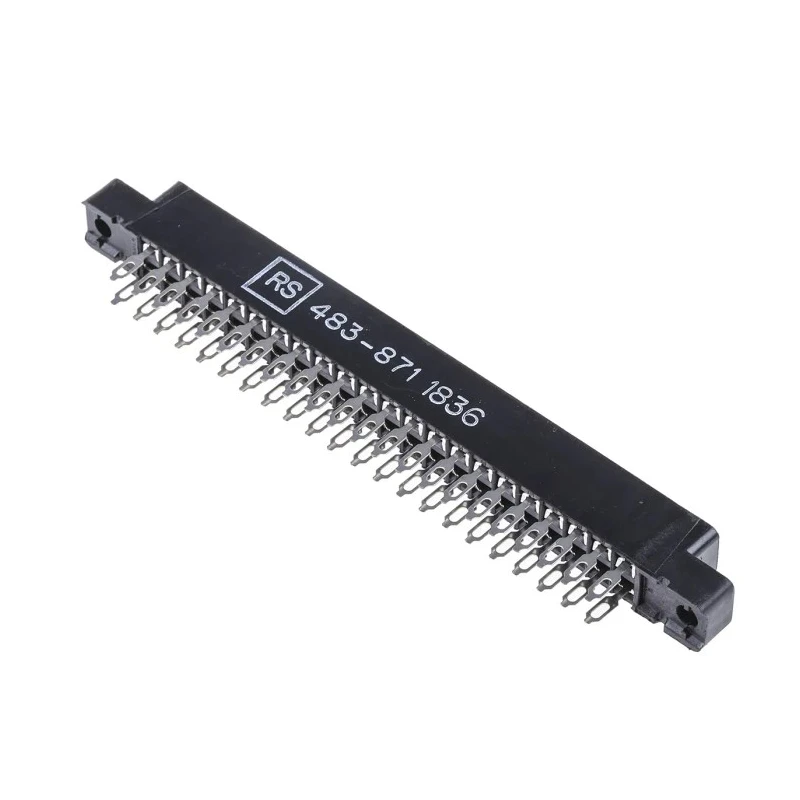 Cinch CARDCON Series Straight Edge Connector, 44-Contacts, 3.96 mm Pitch, 2 Row, Solder Termination BA000060000E000