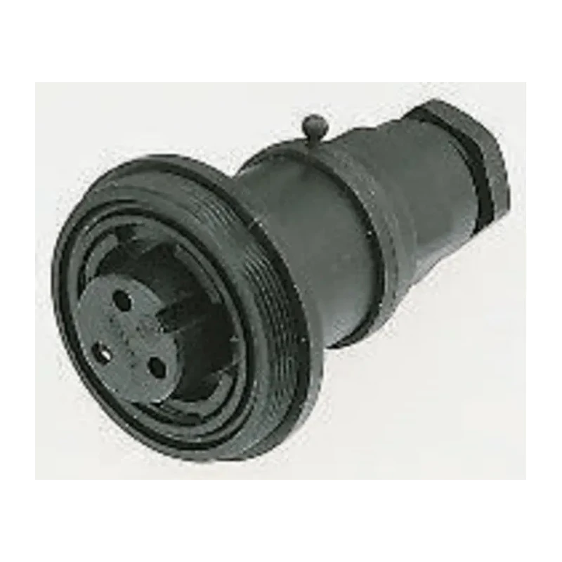 Bulgin Standard Buccaneer Series Circular Connector 3 Contacts In-Line Screw Termination Socket Female IP68 250V 12A 