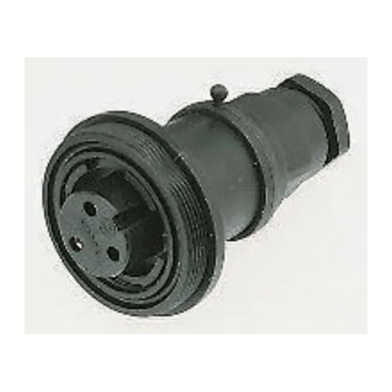 Bulgin Standard Buccaneer Series Circular Connector 3 Contacts In-Line Screw Termination Socket Female IP68 250V 12A 