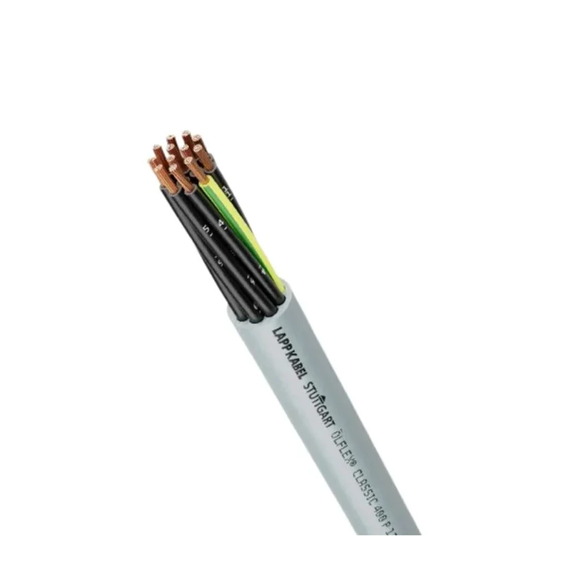 Lapp ÖLFLEX CLASSIC 400 P Control Cable 5 Cores 16 AWG 1.5mm² Cross Section 50m Length Silver Grey Polyurethane 1312305