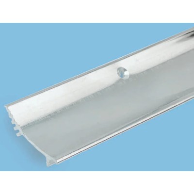 RS PRO Silver Aluminium Door Rain Reflector Flat Weather Seal 838 mm 444-2593