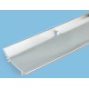 RS PRO Silver Aluminium Door Rain Reflector Flat Weather Seal 838 mm 444-2593