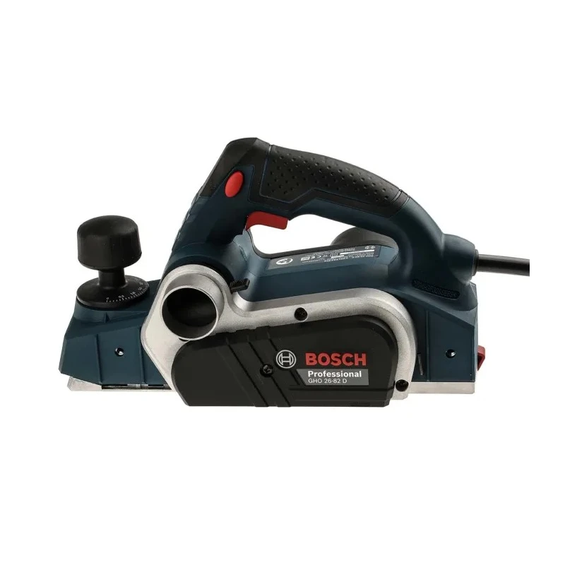 Bosch Corded 240V 710 W Brushed Motor Wood Planer with 2.6mm Cutting Depth, 82mm Cutting Width 06015A4370