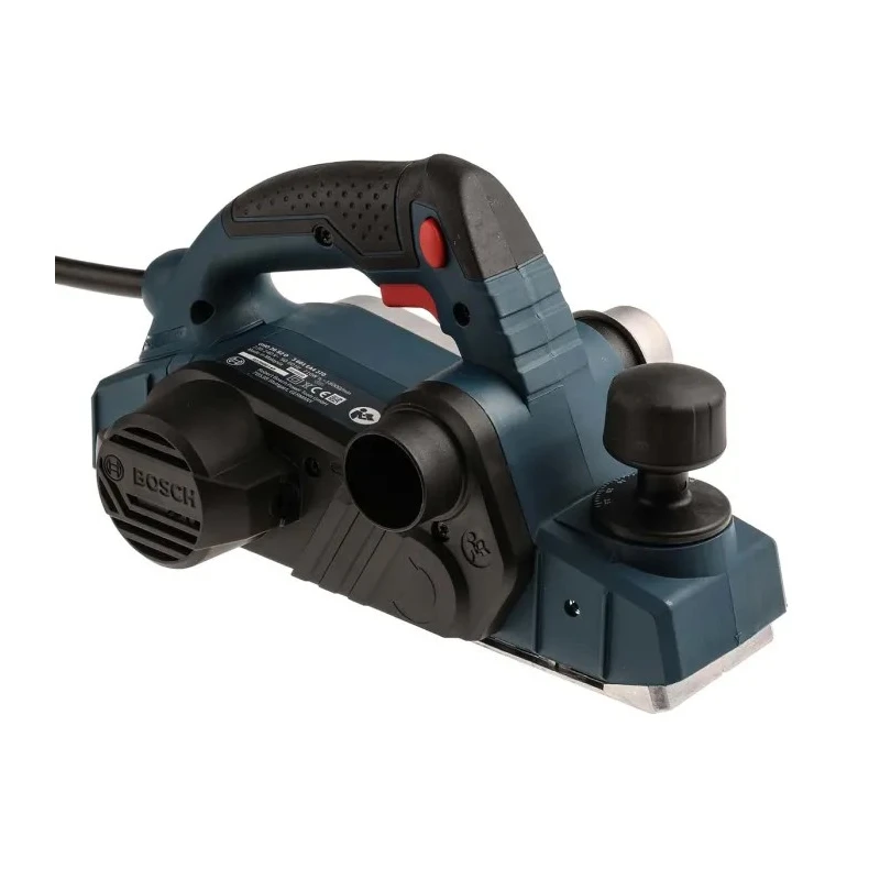 Bosch Corded 240V 710 W Brushed Motor Wood Planer with 2.6mm Cutting Depth, 82mm Cutting Width 06015A4370