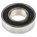 SKF Single Row Deep Groove Ball Bearing 17 mm ID, 35 mm OD, 10 mm Width, Sealed Cage Sheet Metal 6003-2RSH