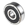 SKF Single Row Deep Groove Ball Bearing 10 mm ID, 30 mm OD, 9 mm Width, Sheet Metal Cage, Sealed 6200-2RSH