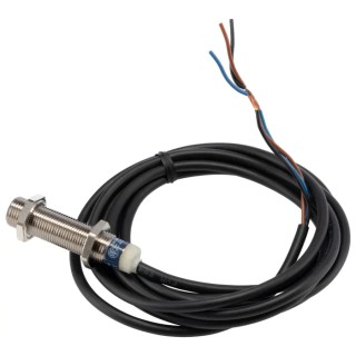 Telemecanique Sensors Threaded Barrel Inductive Proximity Sensor, M12 x 1 Thread Size, 4 mm Detection Range, PNP XS612B1PAL2
