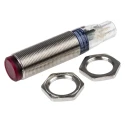 Telemecanique Sensors Through Beam Photoelectric Sensor, Barrel Style, Infrared, 120 mm to 15 m Detection Range XUB0BPSNM12