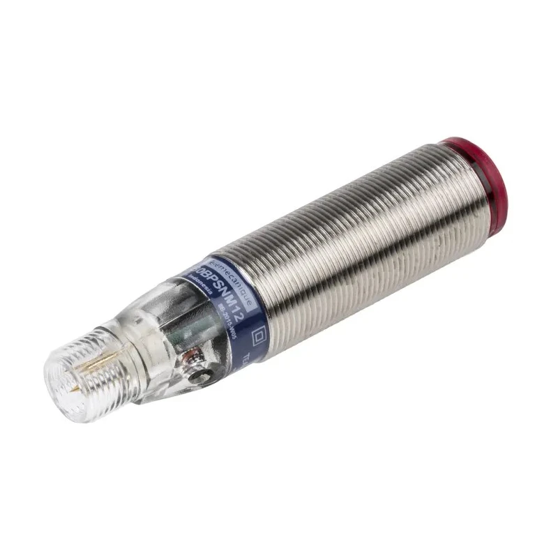 Telemecanique Sensors Through Beam Photoelectric Sensor, Barrel Style, Infrared, 120 mm to 15 m Detection Range XUB0BPSNM12