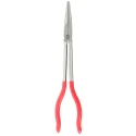RS PRO 1-Piece Long Nose Plier 279mm Overall Length 90mm Jaw Carbon Steel PVC Handle 444-4050