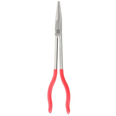 RS PRO 1-Piece Long Nose Plier 279mm Overall Length 90mm Jaw Carbon Steel PVC Handle 444-4050