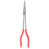 RS PRO 1-Piece Long Nose Plier 279mm Overall Length 90mm Jaw Carbon Steel PVC Handle 444-4050
