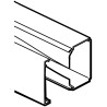 Planet-Wattohm Viadis White Distribution Cable Trunking W40mm x D40 mm x L2 m Polyvinyl Chloride W40mm