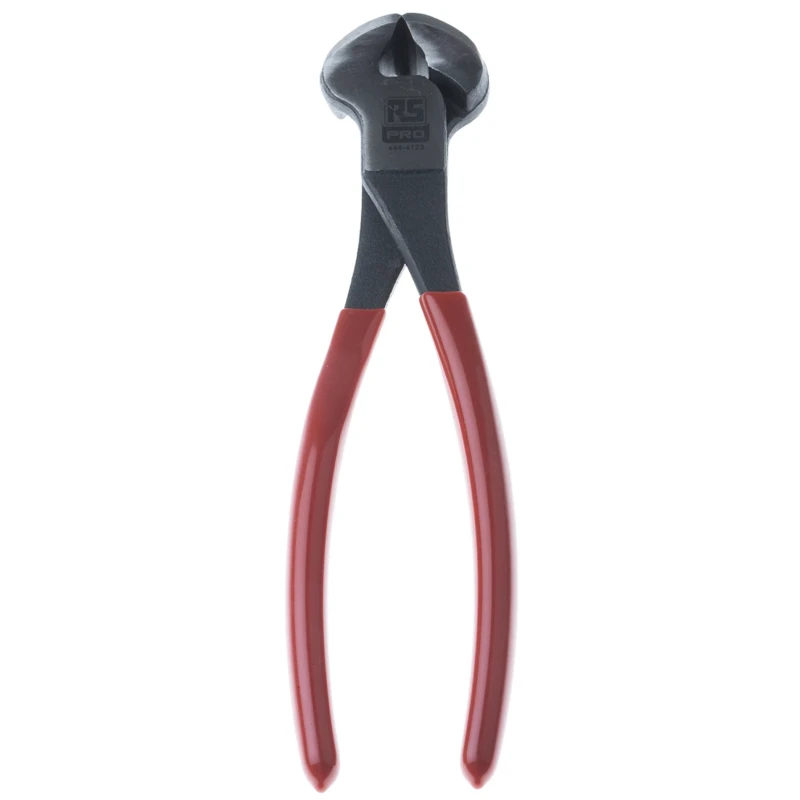 RS PRO 183mm End Nipper 2 mm Cutting Capacity Chrome Vanadium Steel Jaw PVC Handle 444-4123