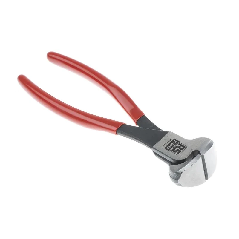 RS PRO 183mm End Nipper 2 mm Cutting Capacity Chrome Vanadium Steel Jaw PVC Handle 444-4123