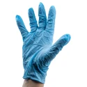 Ansell TouchNTuff® 92-670 Blue Nitrile Disposable Gloves Food Safe 0.1 mm Thickness Size XL 92670100