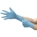 Ansell TouchNTuff® 92-670 Blue Nitrile Disposable Gloves Food Safe 0.1 mm Thickness Size XL 92670100