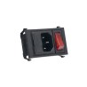 Bulgin C14 Straight Snap-in IEC Connector 250V 10A Fuse Size 5 x 20 mm BZV01/Z0000/02