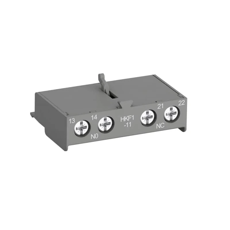 ABB Auxiliary Contact 2 Contact 1 NO/1 NC Front Mount 16 A 220 V DC 230 V AC HKF1-11
