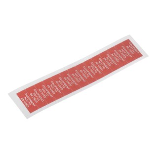 RS PRO Self-Adhesive Aluminium Foil Pre-Printed Label 38mm x 15mm Equipment Not To Be Used 140 Per Pack 445-3666