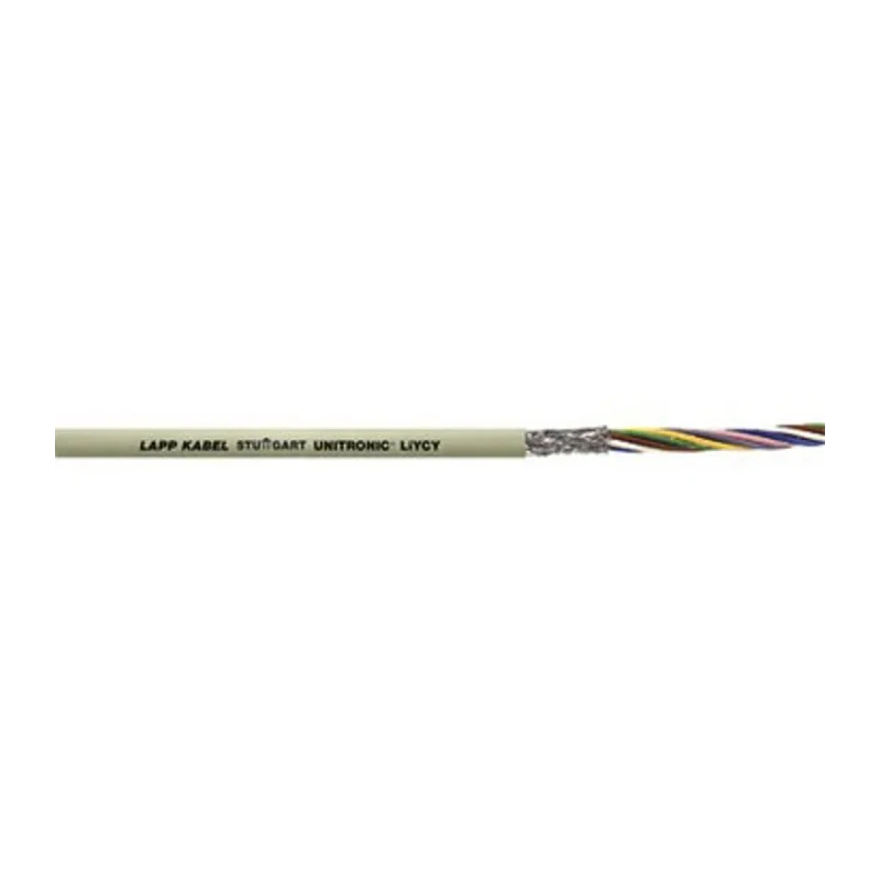 RS PRO UNITRONIC LiYCY Series Data Cable 7 Cores 0.14 mm² 100 m Grey Polyvinyl Chloride Sheath 250V 0034307