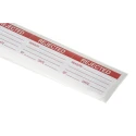 RS PRO Pre-Printed Adhesive Label Red Text 70mm x 38mm 30 Per Pack 445-4013