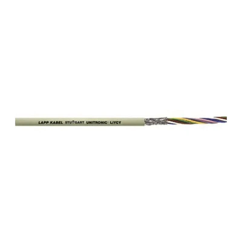 Lapp UNITRONIC LiYCY Series Data Cable 8 Pairs 8 Cores 0.34 mm² 100 m Grey Sheath Polyvinyl Chloride 0034508