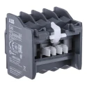 ABB Auxiliary Contact 4 Contact 2 NC/2 NO CA5 Front Mount Screw Terminals 6 A 24 V dc 230 V ac 1SBN010040R1122 - CA5-22M