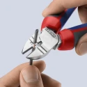 Knipex Side Cutting Stripper 1.5 to 2.5 mm², Comfort Grip Insulated Handle, Chrome Vanadium Steel, 160mm 14 25 160