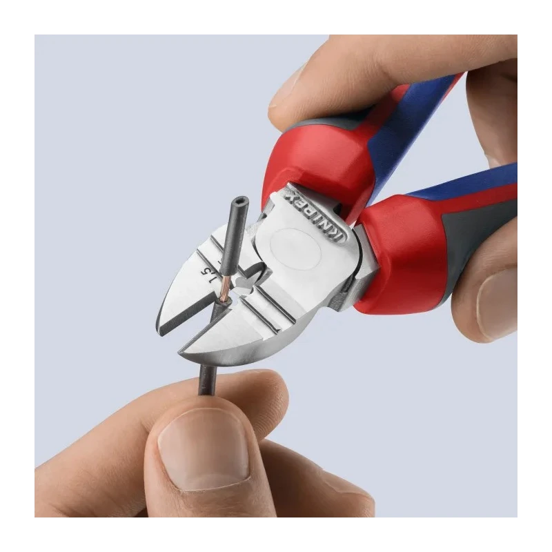Knipex Side Cutting Stripper 1.5 to 2.5 mm², Comfort Grip Insulated Handle, Chrome Vanadium Steel, 160mm 14 25 160