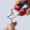 Knipex Side Cutting Stripper 1.5 to 2.5 mm², Comfort Grip Insulated Handle, Chrome Vanadium Steel, 160mm 14 25 160