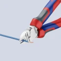 Knipex Side Cutting Stripper 1.5 to 2.5 mm², Comfort Grip Insulated Handle, Chrome Vanadium Steel, 160mm 14 25 160