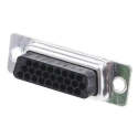 RS PRO 26 Way Straight 2.29 mm Pitch Cable D-Sub Connector Female 350V 5A Crimp Termination 484-846