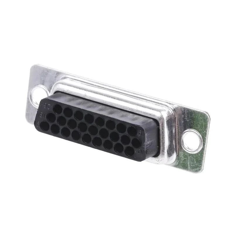RS PRO 26 Way Straight 2.29 mm Pitch Cable D-Sub Connector Female 350V 5A Crimp Termination 484-846