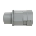 PMA Industrial Polyamide 6 Conduit Fitting NW12 Nominal Size M16 Thread Grey IP66 Rated 