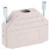 MH Connectors MHDPPK-SLIM Series Polyamide Straight D-Sub Backshell, 25 Way Strain Relief MHDPPK25-LG-K
