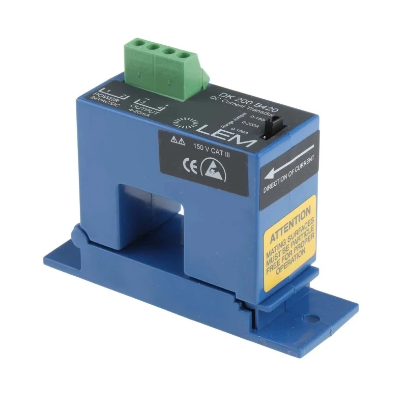 NEUTRAL DK-B420 Series Current Transformer 200 A 20, 50V DC Panel Mount with 21.7mm Bore DK 200 B420
