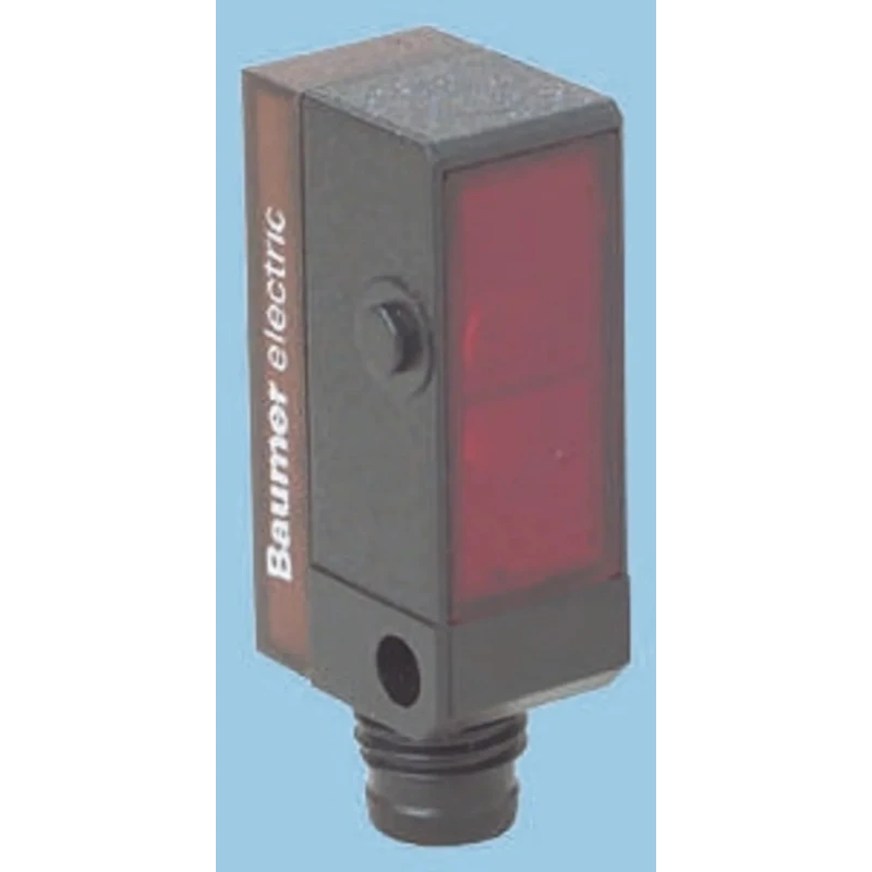 Baumer Diffuse Photoelectric Sensor Block Sensor 5 mm to 200 mm Detection Range PNP Output IP67 FZDK 10P5101/S35A