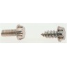 System Zero Plain Stainless Steel Flange Button Tamper Proof Security Screw M5 x 19 mm SZM0520-S