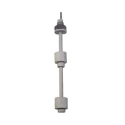 Cynergy3 RSF66 Series Vertical Nitrile Rubber (NBR) Float Switch, 1 m Cable, Direct Load, 240 V AC Max, 120 V RSF66B50B100